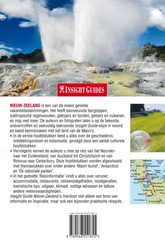 Achterkant van Nieuw-Zeeland