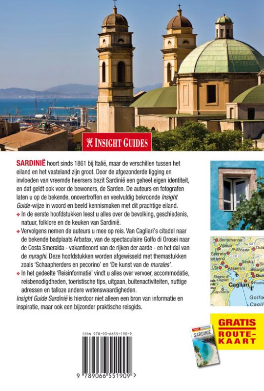 Achterkant van Sardinie
