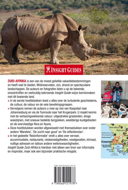 Achterkant van Zuid-Afrika