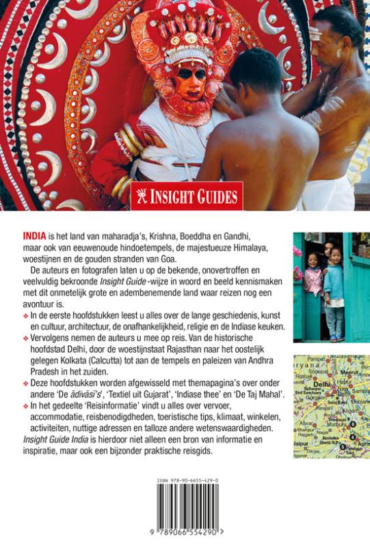 Achterkant van India