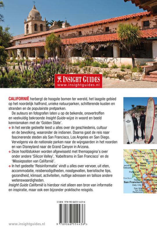 Achterkant van Californie