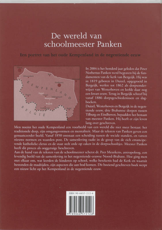 Achterkant van De wereld van schoolmeester Panken
