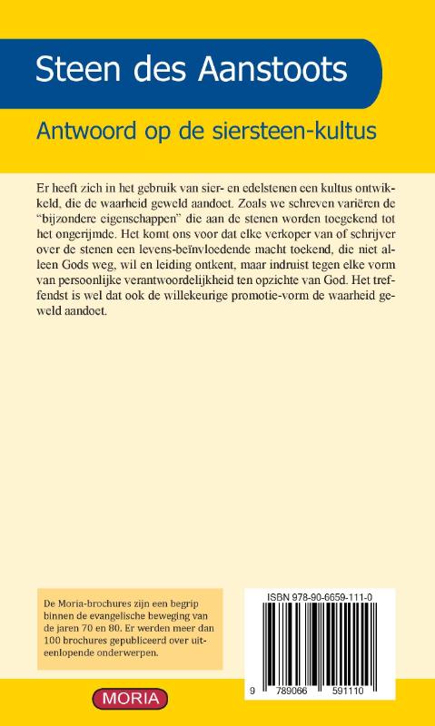Achterkant van Steen des aanstoots