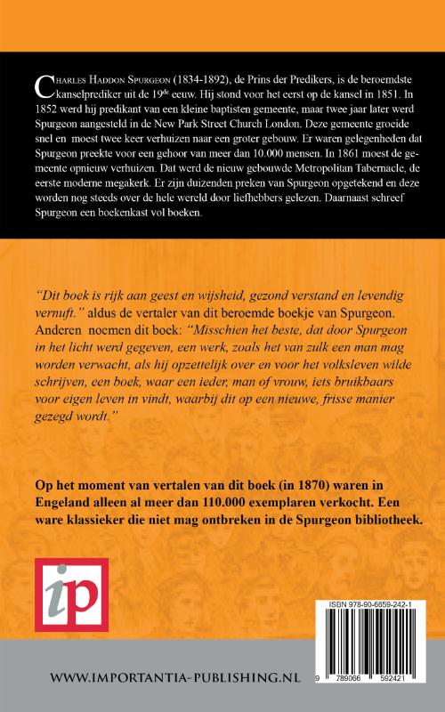 Achterkant van Praatjes van Jan Ploeger