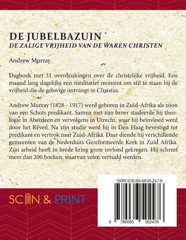 Achterkant van De Jubelbazuin