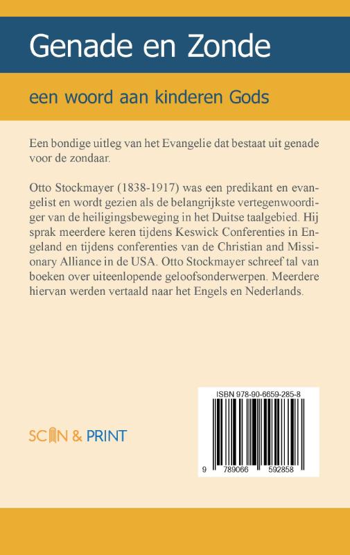 Achterkant van Genade en zonde