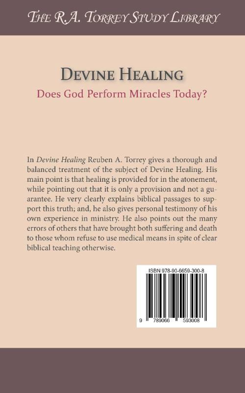 Achterkant van Devine Healing