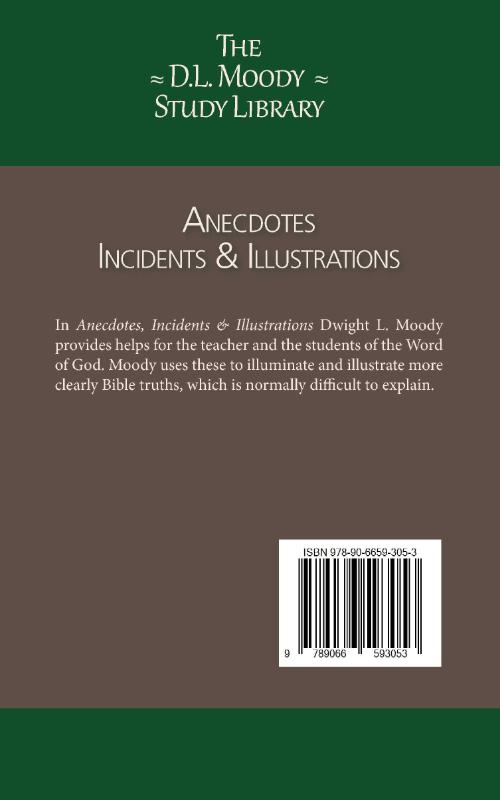 Achterkant van Anecdotes, Incidents and Illustrations