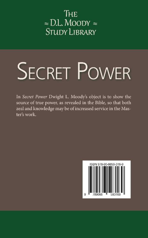 Achterkant van Secret Power