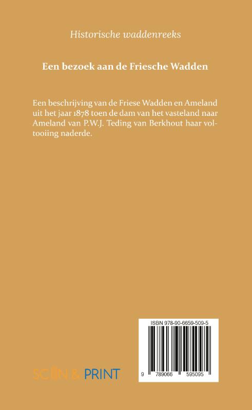 Achterkant van Een bezoek aan de Friesche Wadden