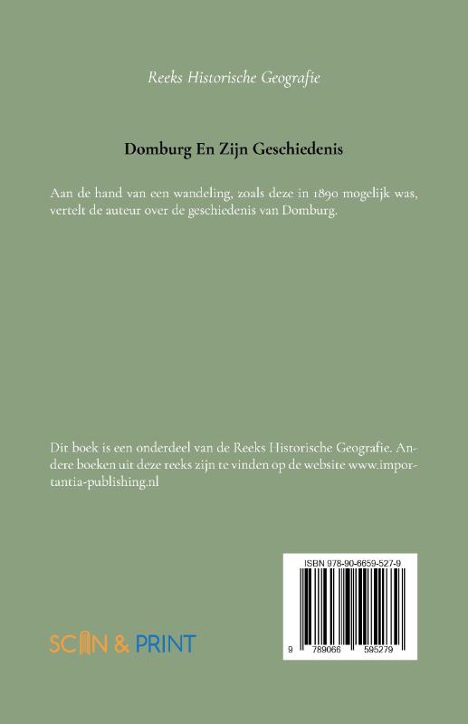 Achterkant van Domburg en zijn geschiedenis