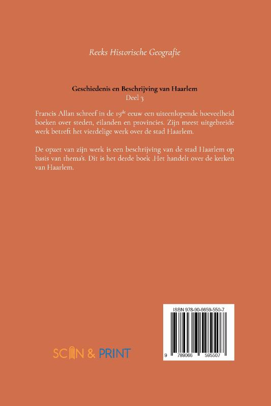 Achterkant van Geschiedenis en beschrijving van Haarlem 3