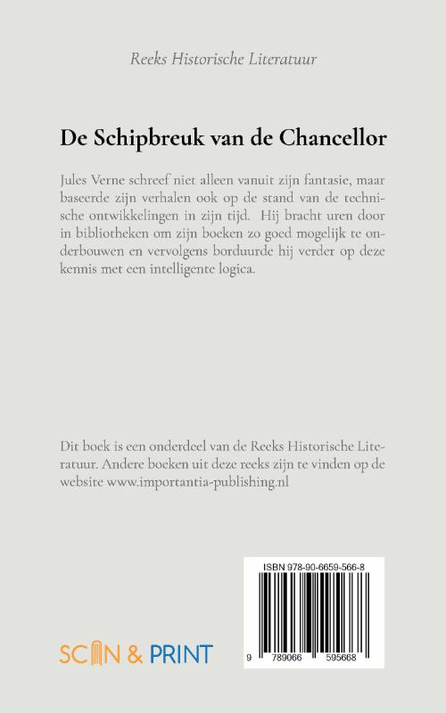 Achterkant van De Schipbreuk van de Chancellor