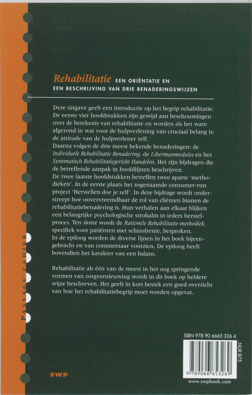 Achterkant van Rehabilitatie