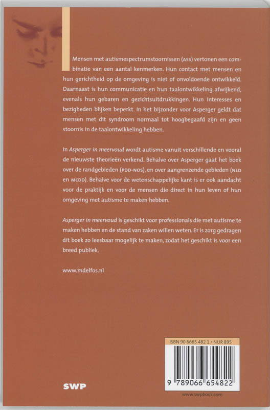 Achterkant van Asperger in meervoud