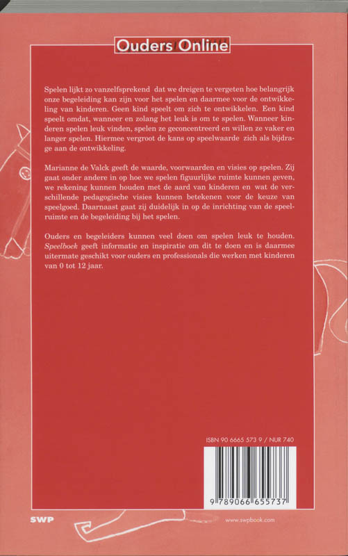 Achterkant van Speelboek