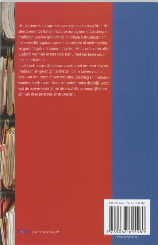 Achterkant van Coachen en mediation