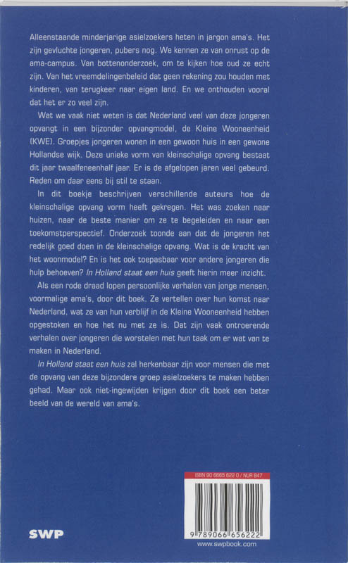 Achterkant van In Holland staat een huis