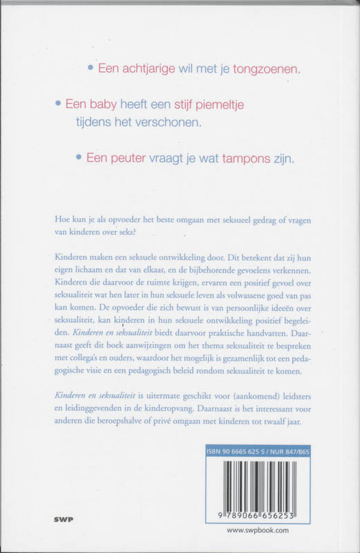 Achterkant van Kinderen en seksualiteit