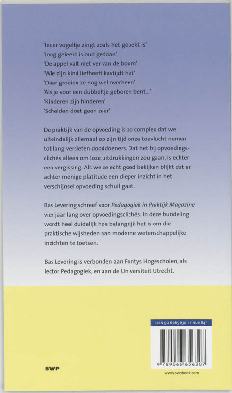 Achterkant van Dat komt vanzelf wel goed