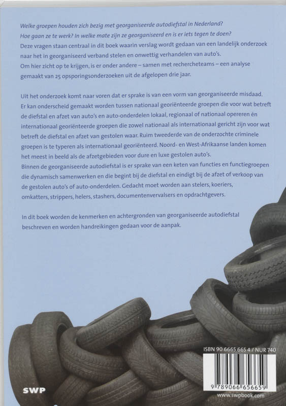 Achterkant van Georganiseerde autodiefstal
