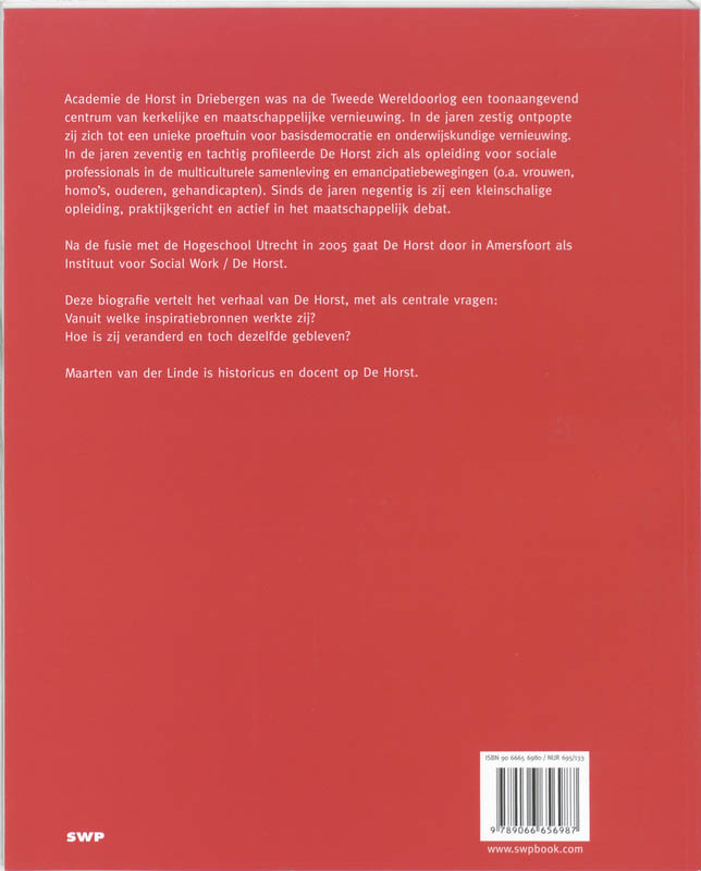 Achterkant van De Horst 1945-2005
