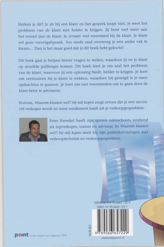 Achterkant van Waarom klanten wel!! bij mij kopen