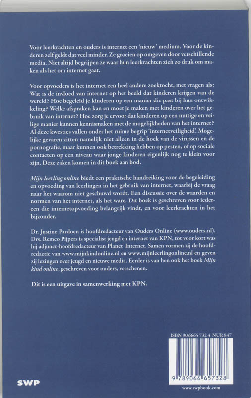 Achterkant van Mijn leerling online