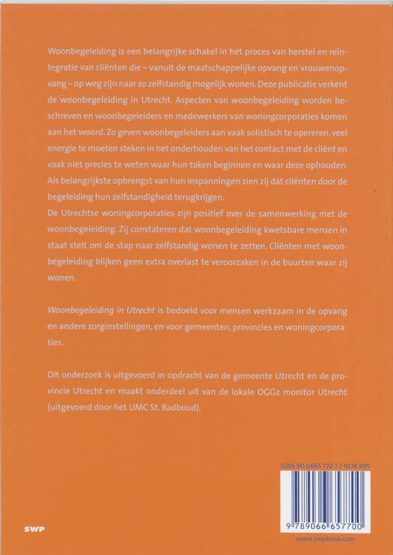 Achterkant van Woonbegeleiding in Utrecht