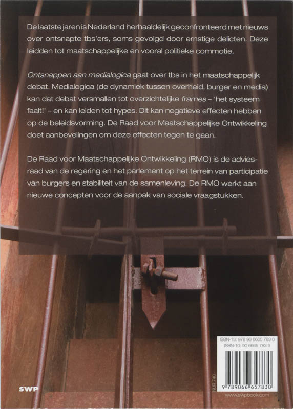 Achterkant van Ontsnappen aan medialogica