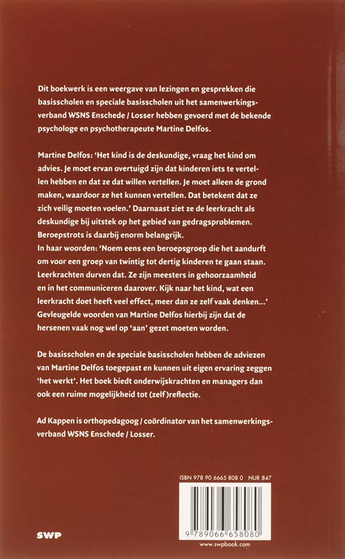 Achterkant van Deskundigheid zit in het kind