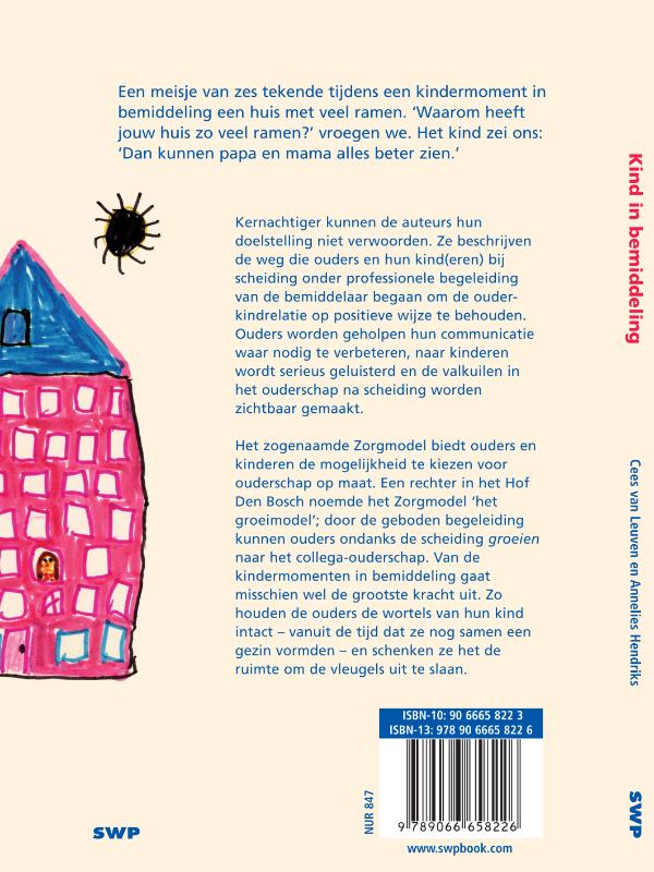 Achterkant van Kind in bemiddeling