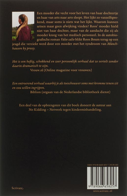 Achterkant van Valse Salie