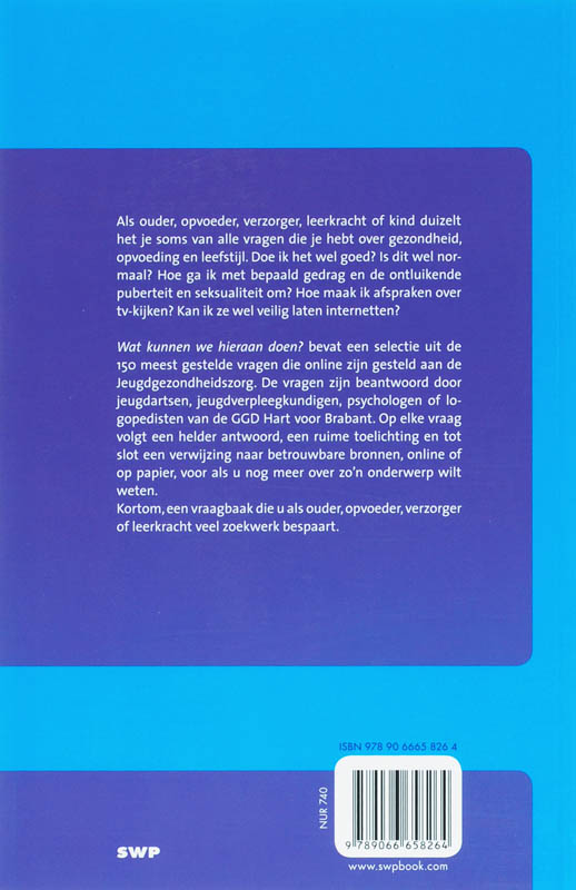 Achterkant van Wat kunnen we hieraan doen?