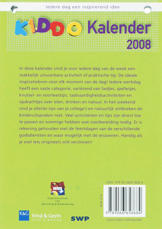 Achterkant van 2008