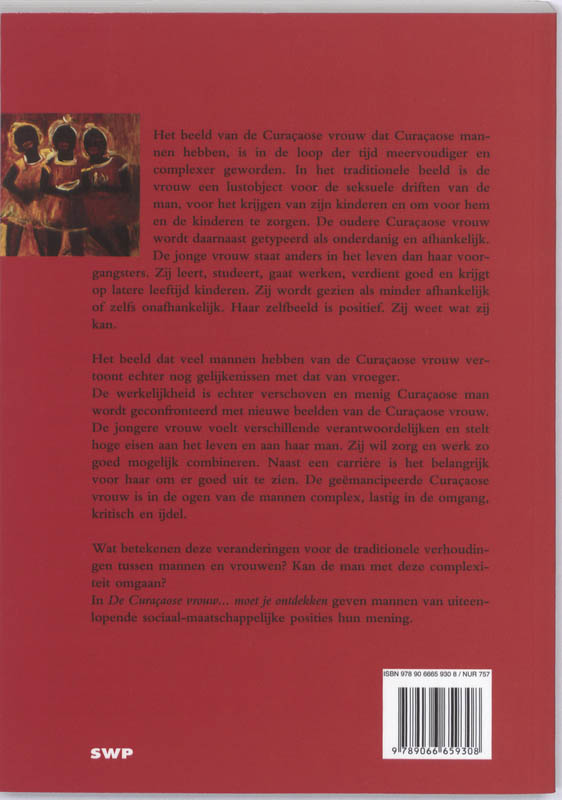 Achterkant van De Curacaose Vrouw...moet je ontdekken