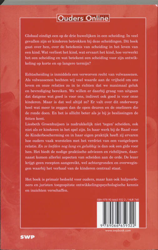 Achterkant van En ze leefden nog lang en gelukkig