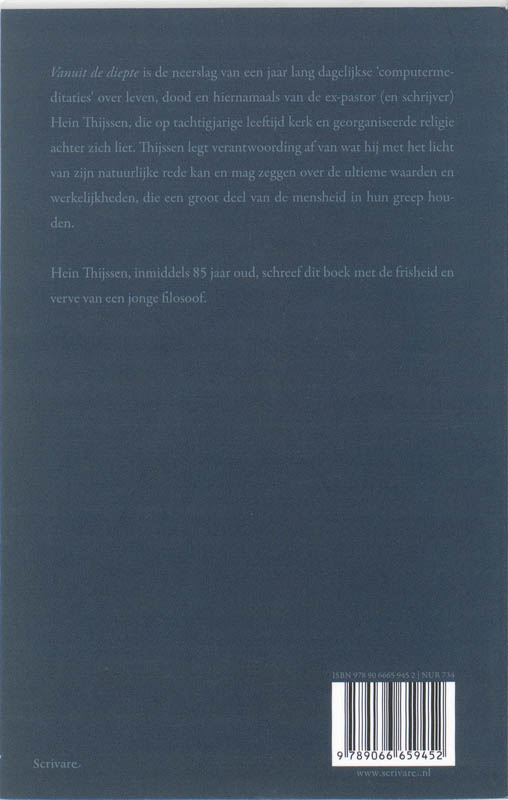 Achterkant van Vanuit de diepte
