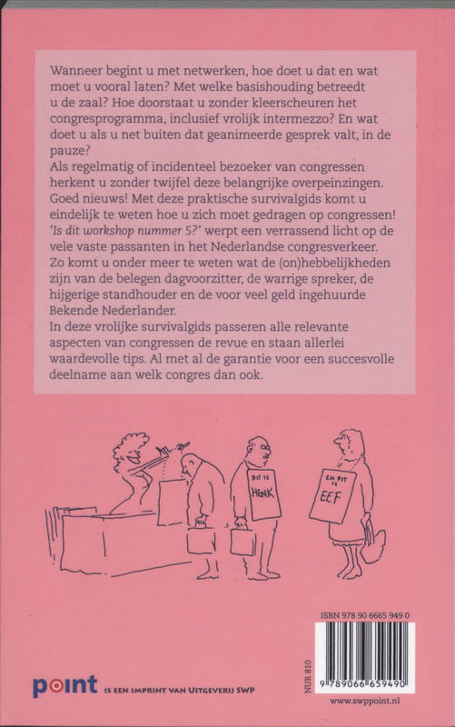 Achterkant van Is dit workshop nummer 5?