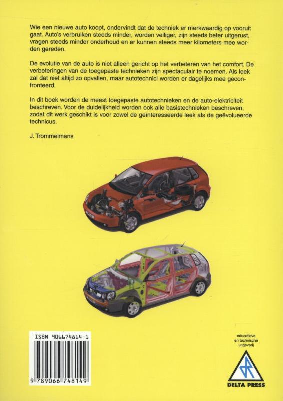 Achterkant van Autotechniek en elektriciteit