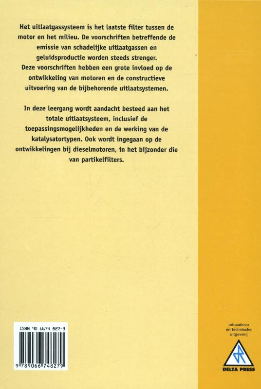 Achterkant van Uitlaatgassystemen en katalysatoren