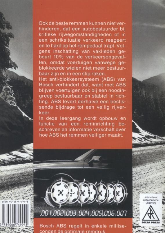 Achterkant van Remsystemen met ABS-ASR