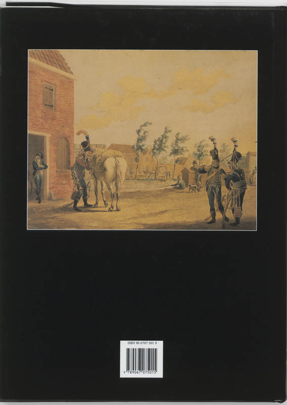 Achterkant van De uniformen van het Nederlandse leger ten tijde van de Bataafse Republiek en het Koninkrijk Holland 1795-1810