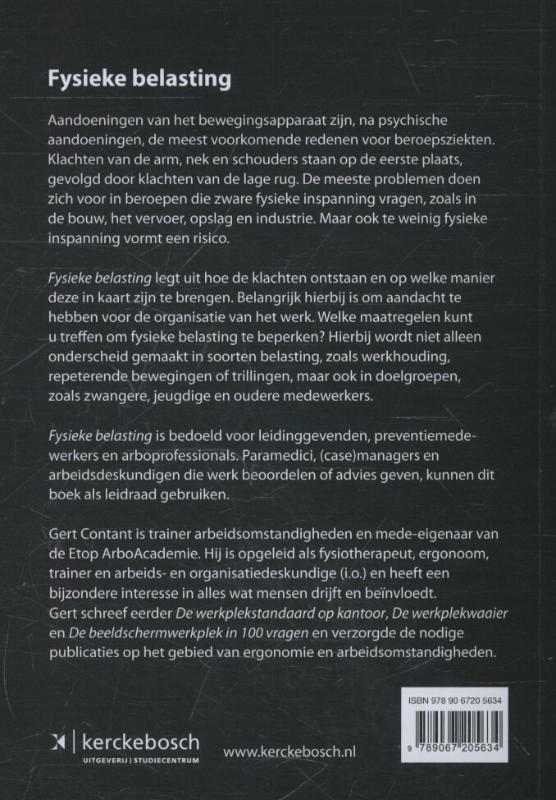 Achterkant van Fysieke belasting