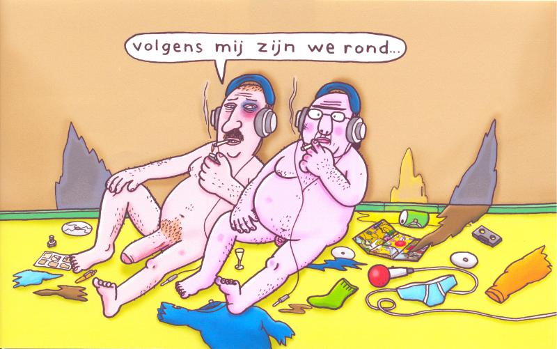 Achterkant van Radio Bergeijk