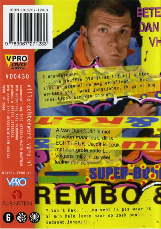 Achterkant van Rembo & Rembo shuffle