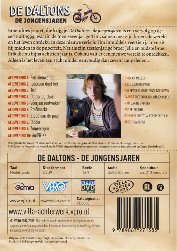 Achterkant van de jongensjaren