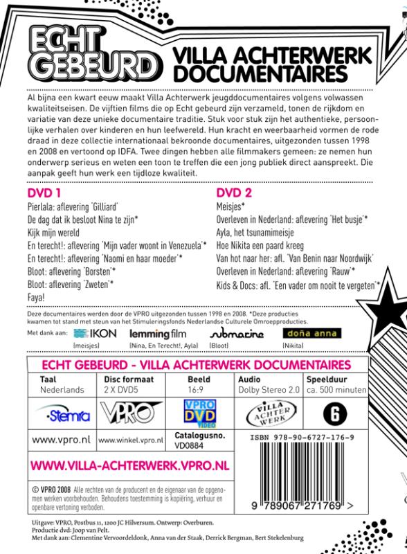 Achterkant van Villa Achterwerk documentaires