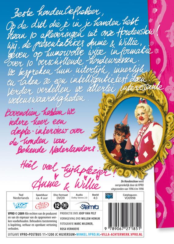Achterkant van De Hondenshow