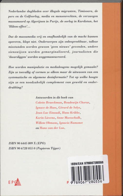 Achterkant van De medialeugen